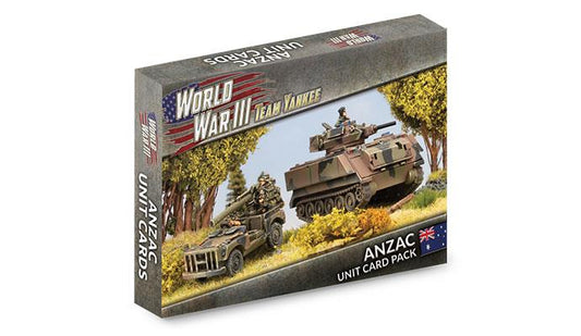 Team Yankee, ANZAC Unit Card Pack