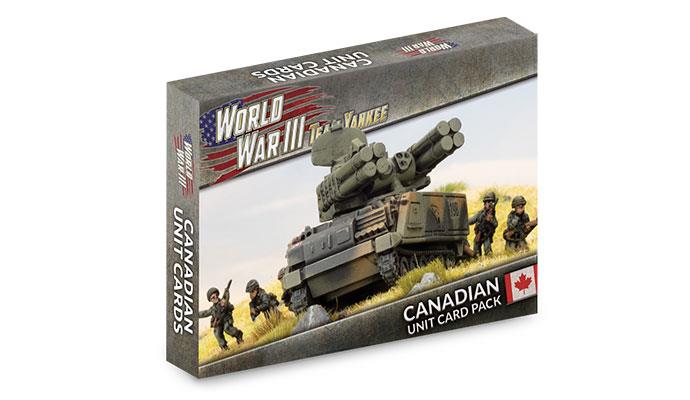 Team Yankee: WWIII Canadian Unit Card Pack