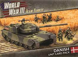 Team Yankee: Danish Unit Card Pack