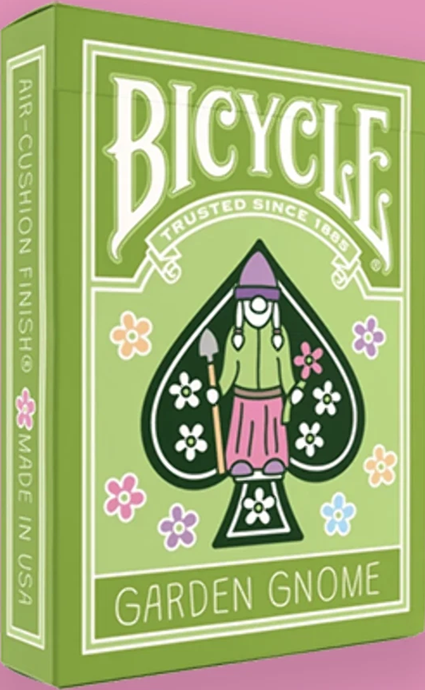 Bicycle Garden Gnome Playing Cards