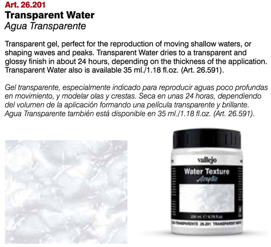 Transparent Water - Water Effect Gel