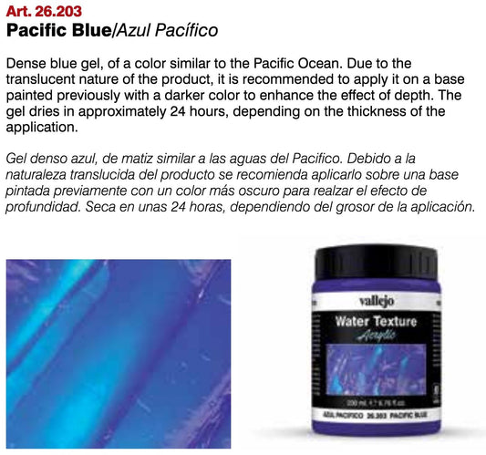 Pacific Blue Water - Water Effect Gel