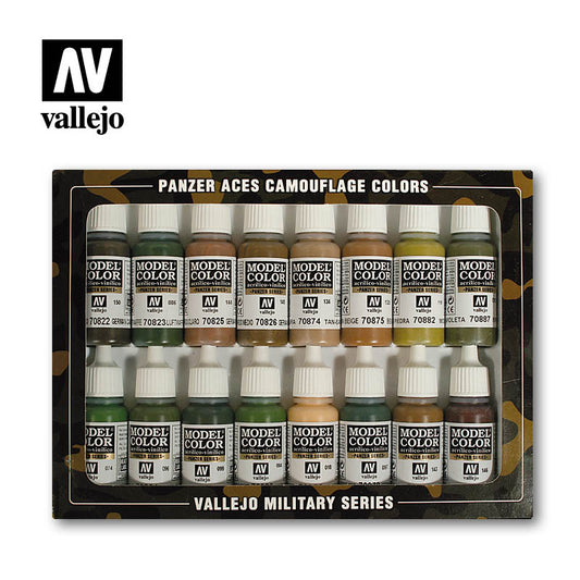 Panzer Aces Camoflage Colors Set