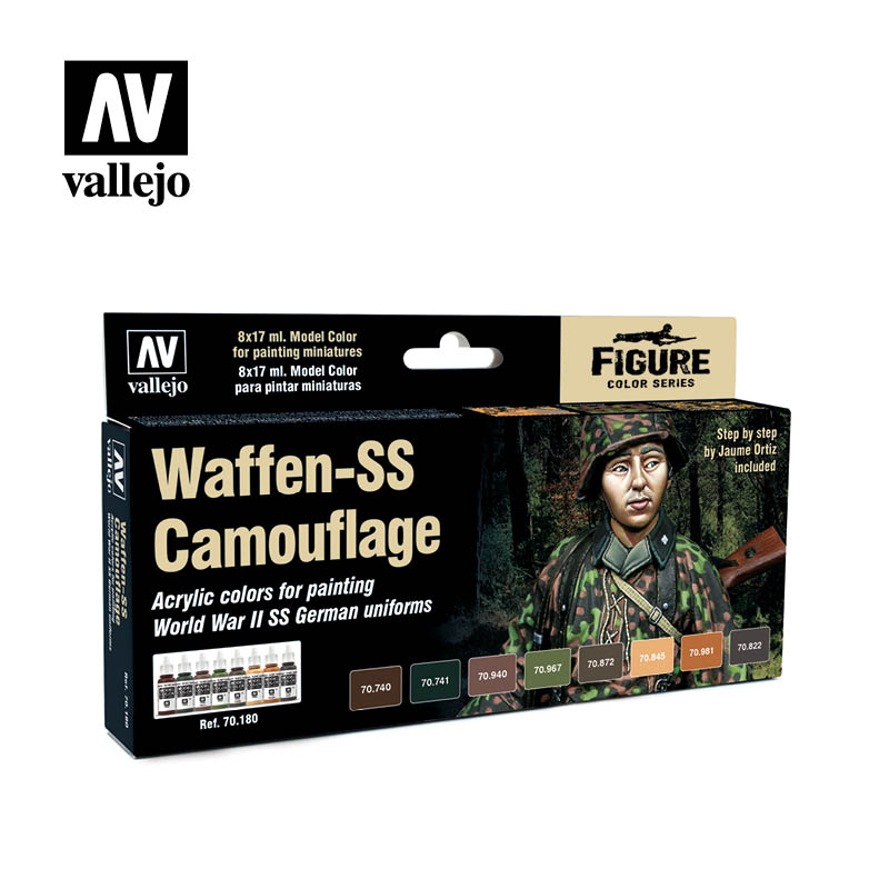 Waffen SS Camoflage Paint Set