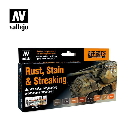 Rust, Stain & Streaking Color Set