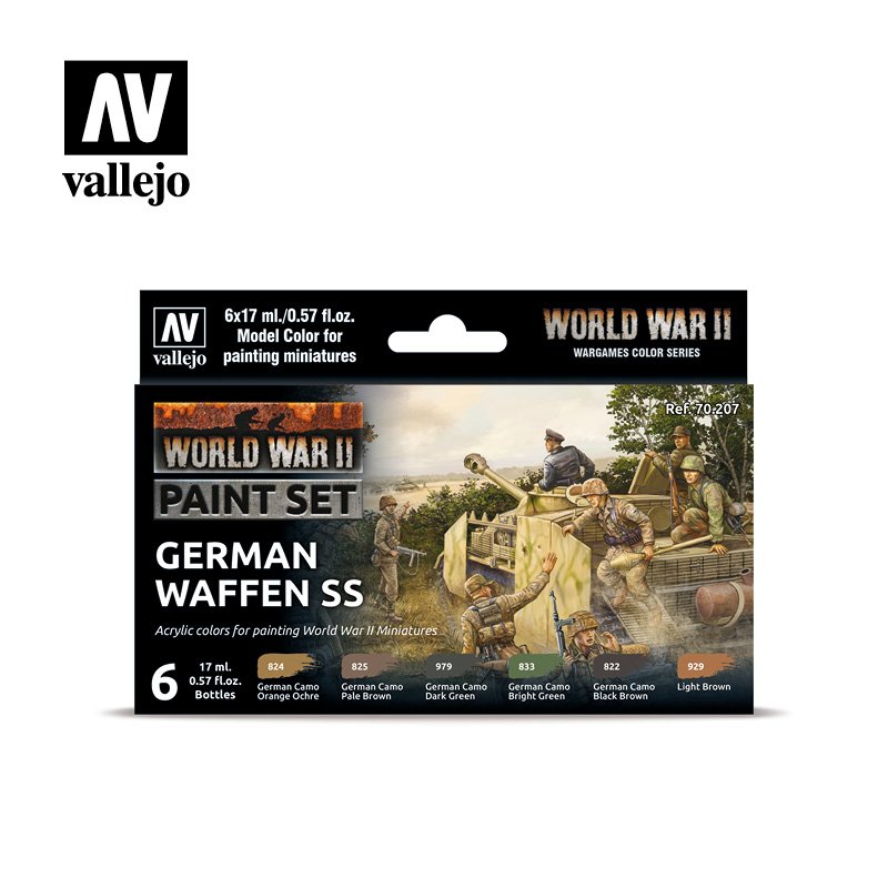 German Waffen SS  Colors Vellejo