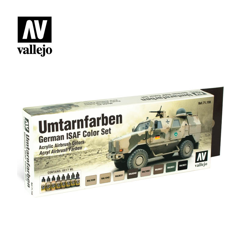 Umtarnfarben German ISAF Color Set