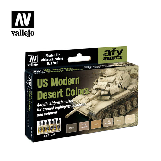 US Modern Desert Colors  Colors Vellejo