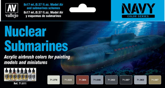 Nuclear Submarines Paint Set