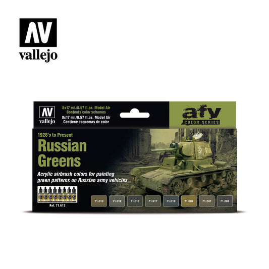 Russian Greens Colors Vellejo