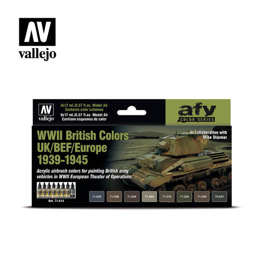 WWII British Colors UK/ BEF/ Europe 1939-1945