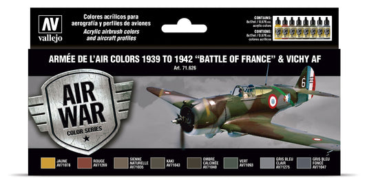 Army Air Colors 1939 To 1942 Battle Of France & Vichy AF