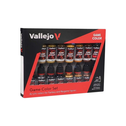 Vallejo Gamer Leather & Metal Paint Set