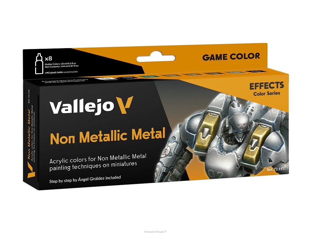 Non-Metallic Metal Paint Set