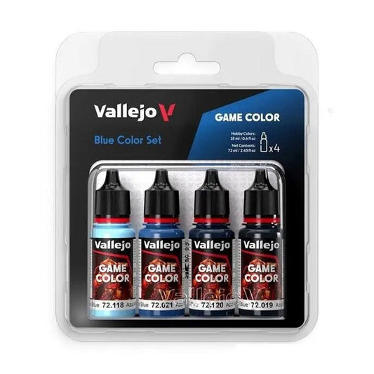 Vallejo Game Color Blue Color Set