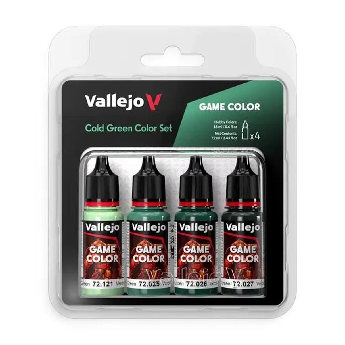 Vallejo Game Color Cold Green Color Set