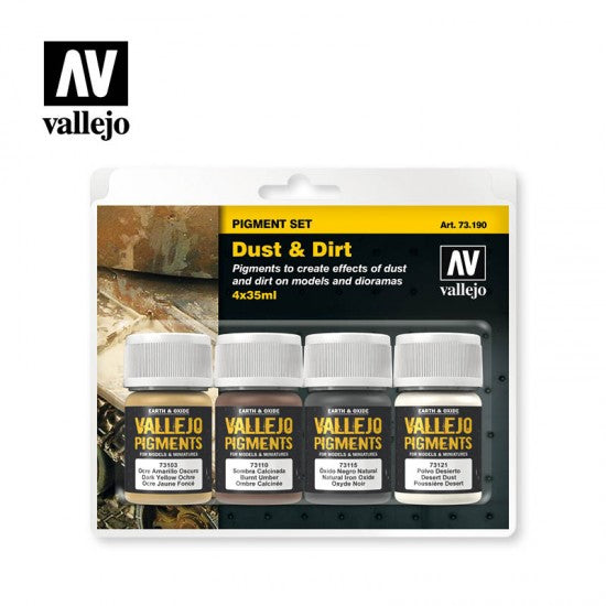 Vallejo Pigment Set- Dust & Dirt