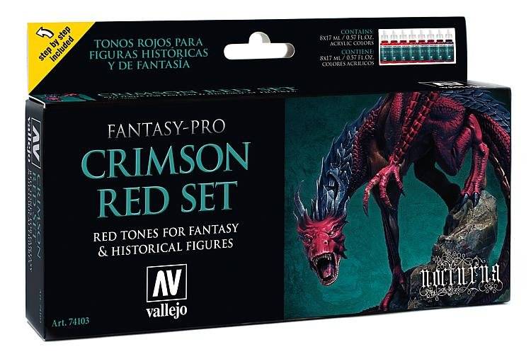 Fantasy-Pro Chrimson Red Set