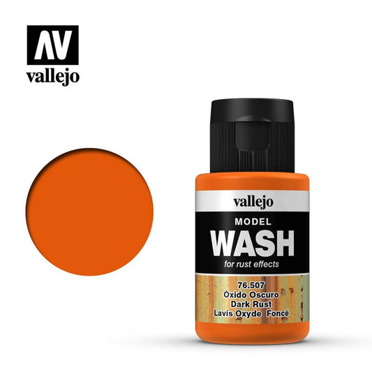 Vellejo Model Wash: Dark Rust