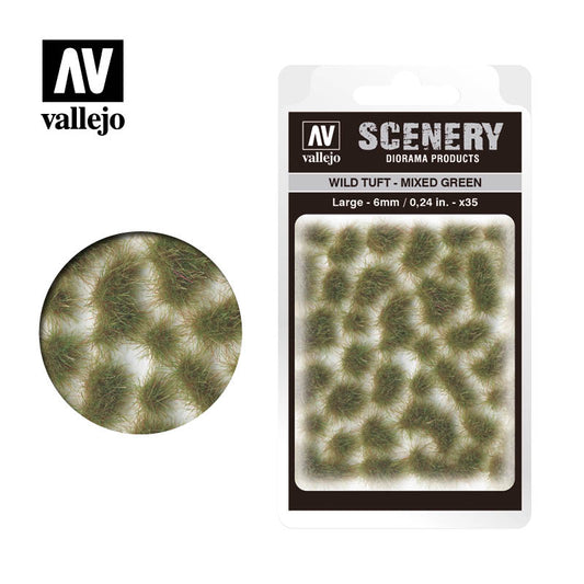 Wild Tuft: Mixed Green (Large)