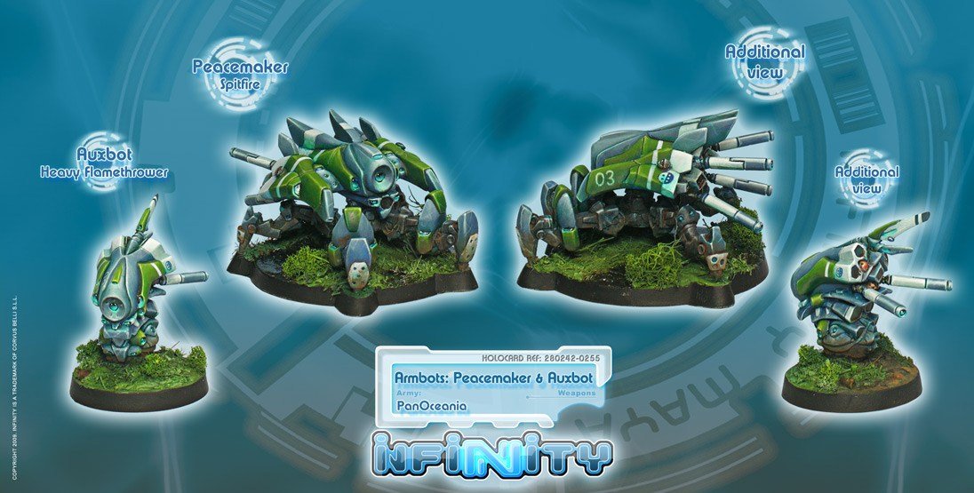 Infinity: Pan Oceania Armbots Peacemaker