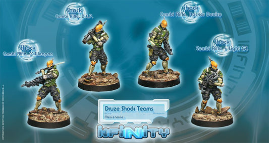 Infinity: Merc Druze Shock Team