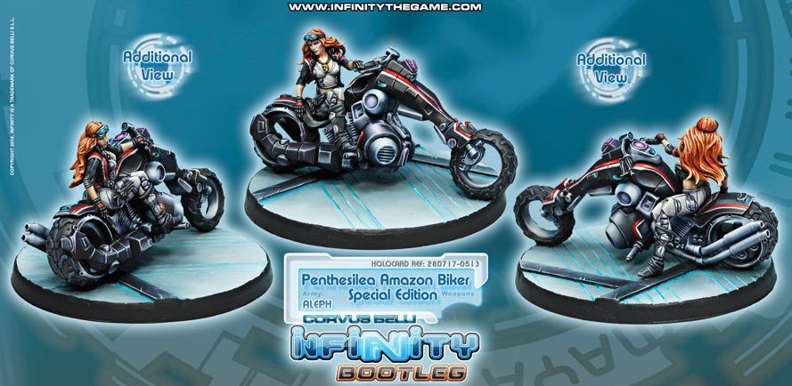 Infinity: Bootleg Penthesilea Amazon Biker Spec Ed.