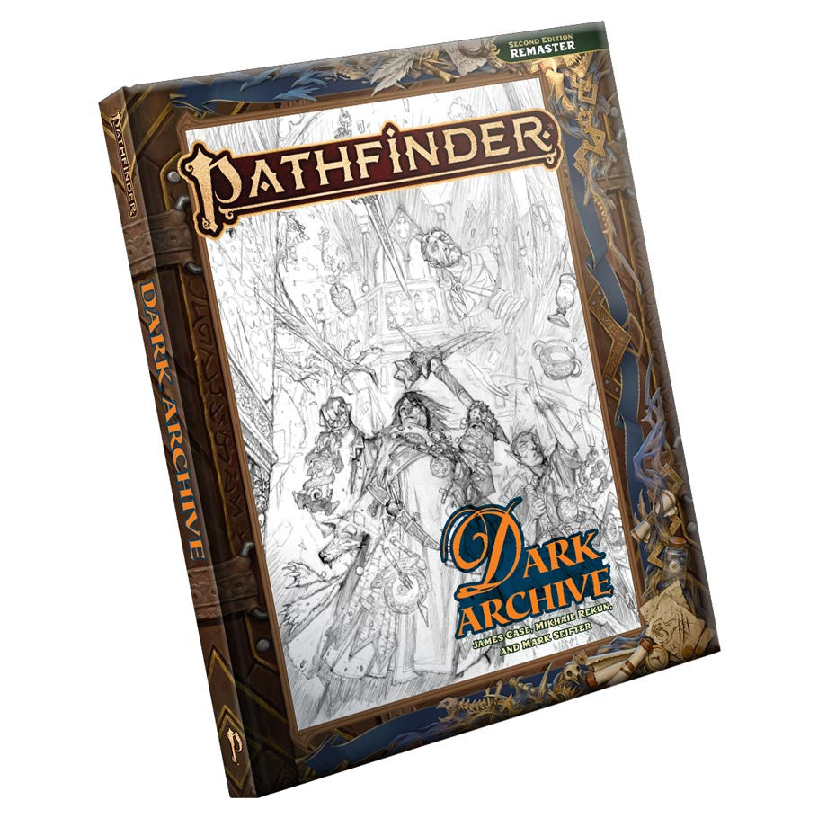Pathfinder: Dark Cave Remastered Sketch Cover