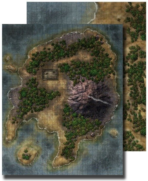 GameMastery: Flip-Mat: Pirate Island