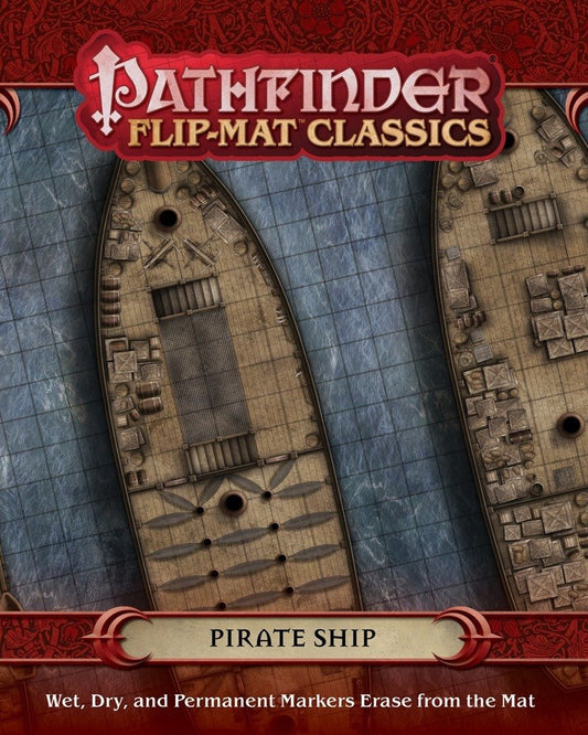 Pathfinder Flip-Mat Classics: Pirate Ship