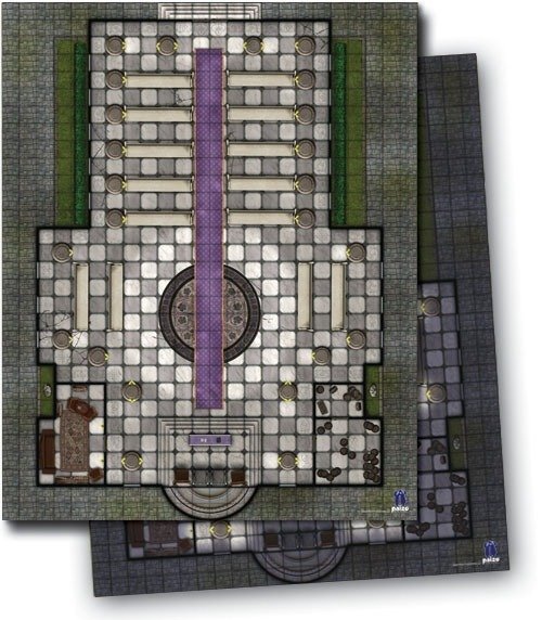 GameMastery: Flip-Mat: Cathedral