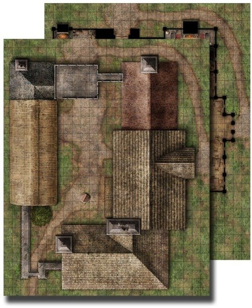 GameMastery: Flip-Mat: Country Inn