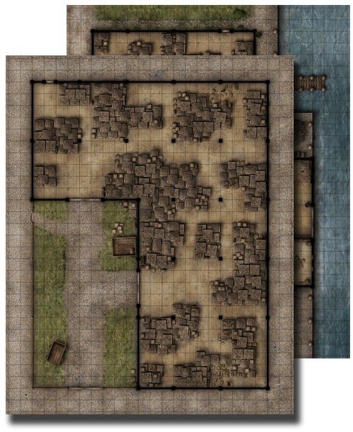 GameMastery: Map Pack: Warehouse