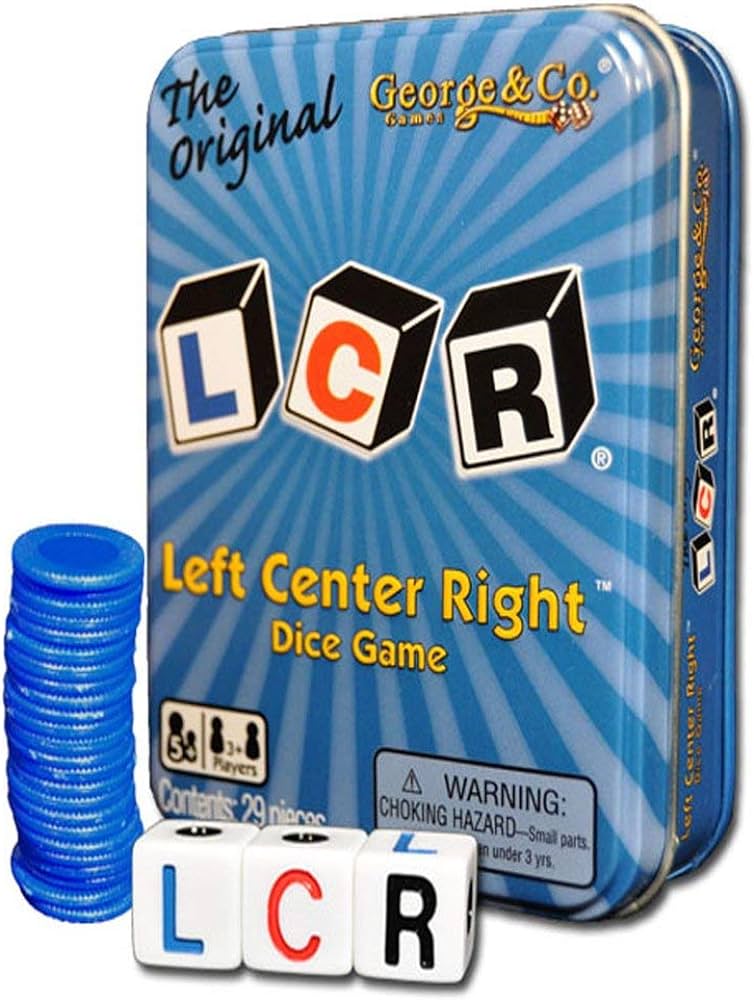 Left Center Right Dice Game (L)