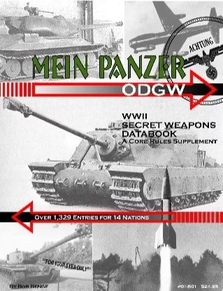 Mein Panzer WWII Secret Weapons Databook