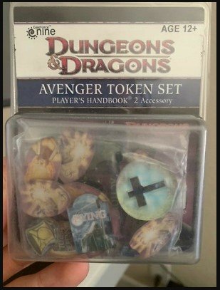 D&D 4th: Avenger Token Set