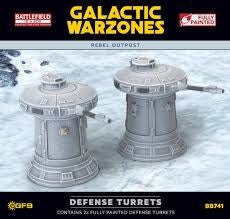 Battlefield in a Box: Galactic Warzones Defense Turrets