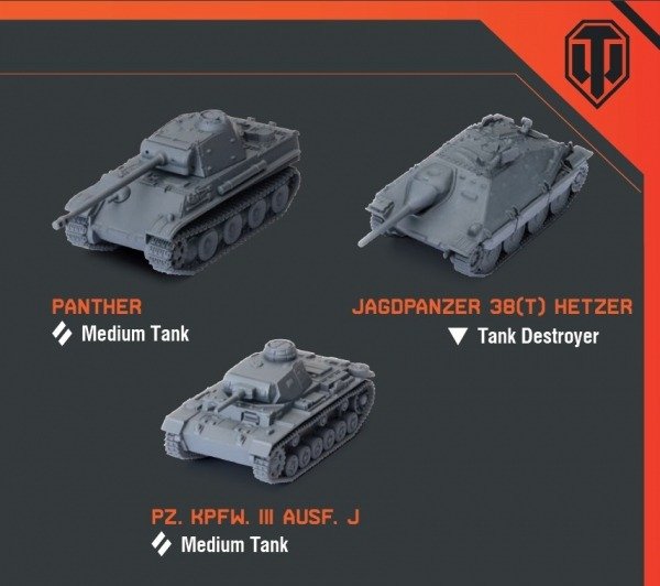 World Of Tanks: German Tank Platoon