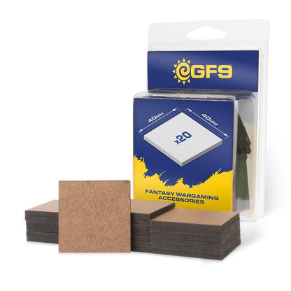 MDF Bases 40mm x 40mm (20 pack)
