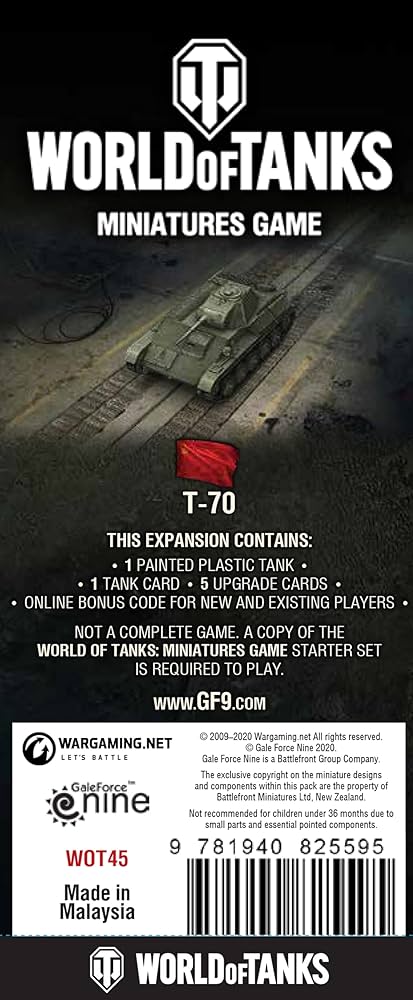 World Of Tanks: Soviet T-70