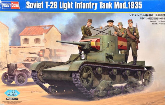 Soviet T-26 Light Infantry Tank Mod. 1935
