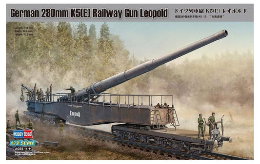 German 280mm K5E Railway Gun Leopold