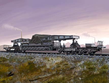 German Rail Transporter fur Karl-Gerat