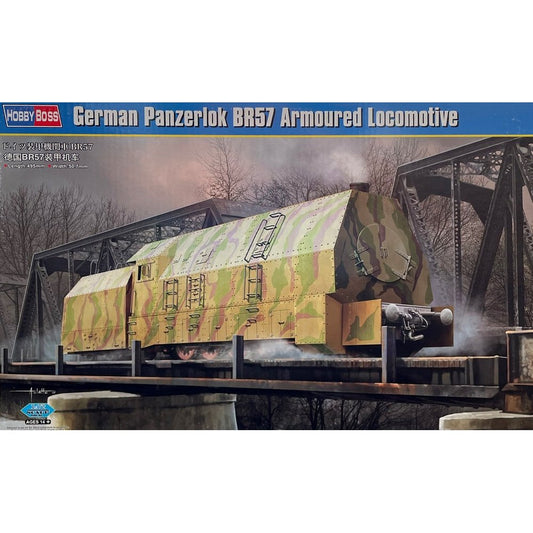 German Panzerlok BR57 Armoured Locomotive
