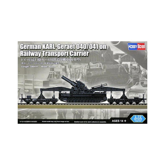Karl-Gerat 040/041 on Railway Transport Carrier