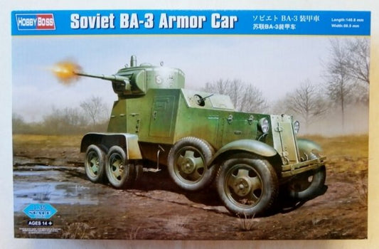 Soviet BA-3 Armoured Car