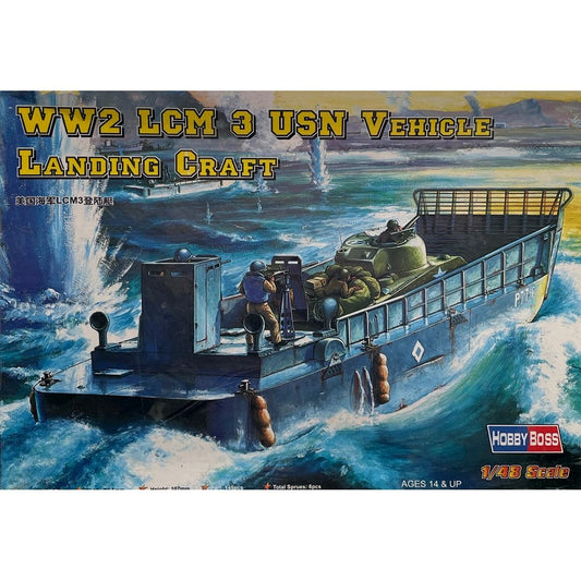 WW2 LCM 3 USN Vehicle Landing Craft