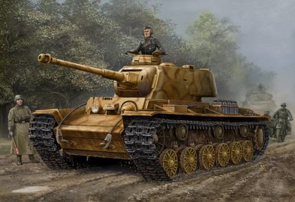 German Pz.Kpfw KV-1 756(r)