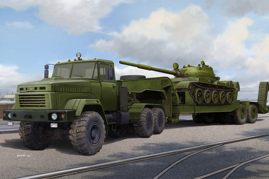 Russian KrAZ-6446 Tractor w/ MAZ/ChMZAP-5247G Semitrailer