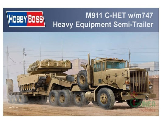 M911 C-HET w/M747 Heavy Equipment Semi-Trailer